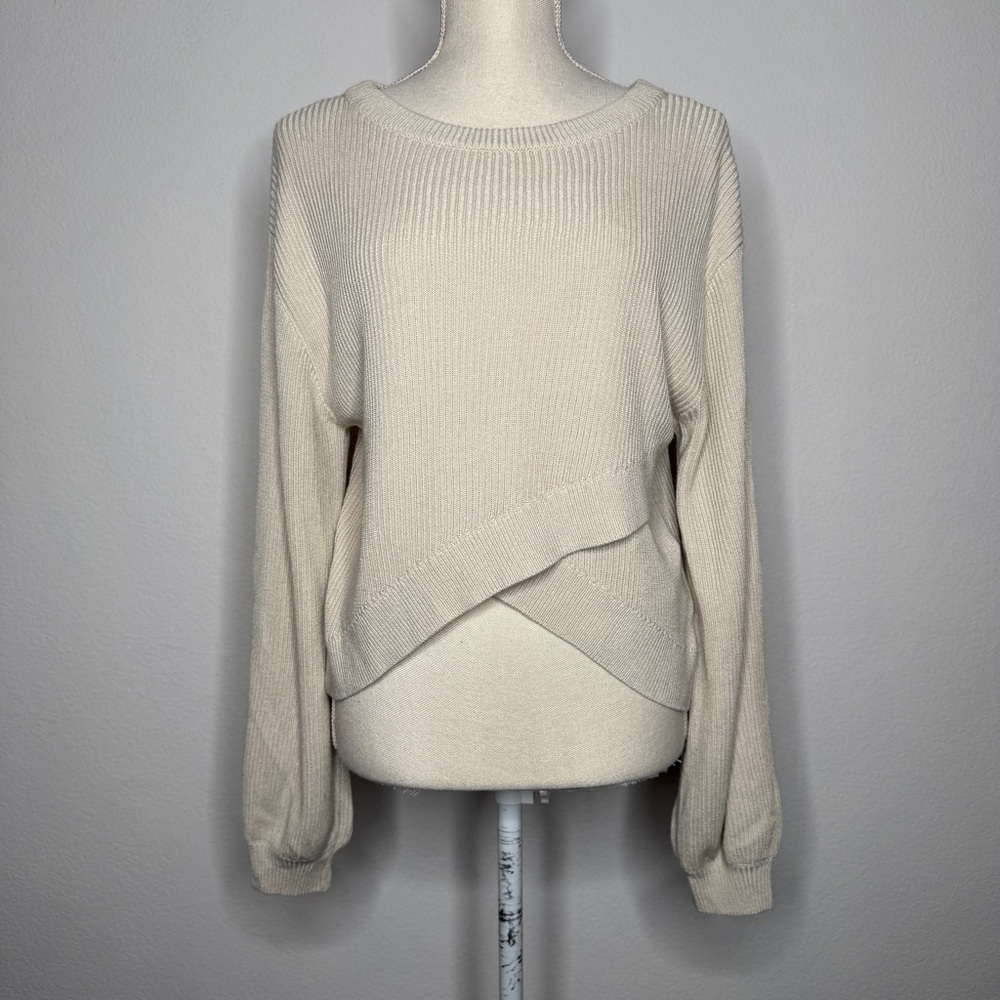 Lululemon White Opal Reversible Asymmetrical Cros… - image 1